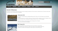 Desktop Screenshot of bcweinfelden.ch